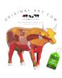 No Rumo Da Vente Art Cow Koebeeld beschilderd