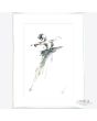 Expressive Ballerina schilderij 