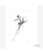 Ballerina inktschilderij Expressive