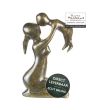 Moedegerluk bronzen beeld Moeder met Kind