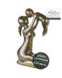 Bronzen beeld Moeder met Kind titel Moedergeluk