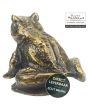 Bronzen beeldje Kikker 7cm