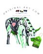 Manda Cowru  Art Cow Koebeeld beschilderd