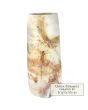 Unieke keramiek vaas in Raku Tere Polie techniek 33cm