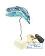 Geluksvissen Happy Together keramiek blauw