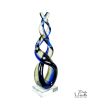 Verbinding glassculptuur Art Unica