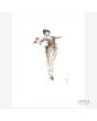 Danseres schilderij titel Gentle