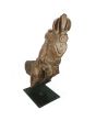 Houten paardenhoofd antiek unica