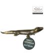 Bronzen beeldje salamader