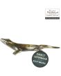 Salamander beeldje brons