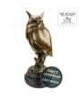 Bronzen beeld op sokkel Art Unica brons collectie
