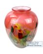Glaskunst vaas Unica Fleur Art Unica