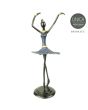 Ballerina beeldje 26cm groen