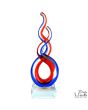 Together Along Glassculptuur Art Unica