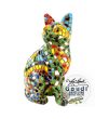 Poes mozaiek beeldje