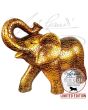Beeld olifant Golden Elephant Gaudi mozaiek 50cm
