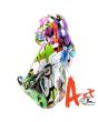 Art Chimp beeld zittende aap Graffity Art Unica