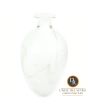 Bella Bianco vaas glaskunst Italiaans Art Unica