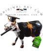 Art Cow Koeienbeeldje keramiek Cow Doutura Art Unica