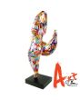Dikke Dame beeld Collin Ruiz Graffity Art Unica.