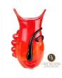Faccia Curioso Italiaanse glaskunst vaas en object Art Unica 