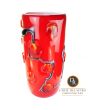 Fascino in Rosso unieke glaskunst vaas Art Unica