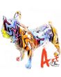 French Art Dog beeld Graffity Collin Ruiz