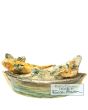 Love Boat Romantiek in een bootje keramiek beeld Edith Madou Art Unica