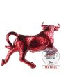 Rode stier Gaudi mozaiek 33cm Art Unica