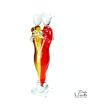Samen glaskunst sculptuur liefde Art Unica