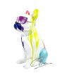 Soulman Design Dog Drip Art beschilderd
