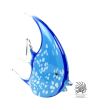 Vis glassculptuur  Blue Angel Unica Art