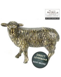 Bronzen beeldje Schaap van Eduard Martens Art Unica