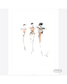 Dancing Friends schilderij drie vrouwen