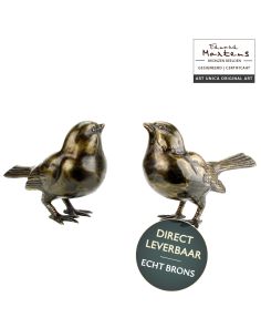Bronzen beeldjes Musjes Eduard Martens Art Unica