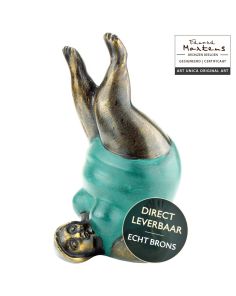 Bronzen beeldje Beentjes Hoog Art Unica Amersfoort