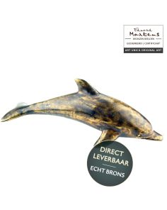Bronzen beeldje Dolfijn