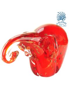 Glaskunst beeldje Olifant Galanti