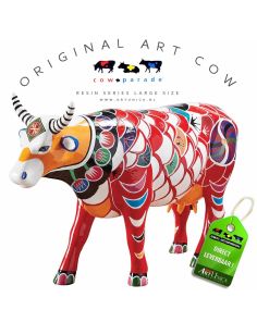 Shanhai Cow Koebeeld beschilderd