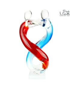 Glassculptuur Blijdschap Art Unica