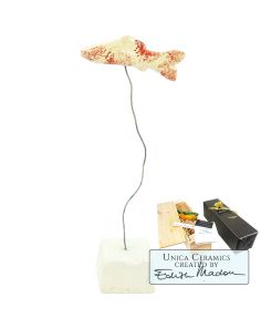 Koi Karper keramiek beeldje Art Unica