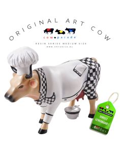 Chef Cow koebeeldje kunst