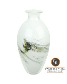 Glaskunst vaas Bella Bianco Unica