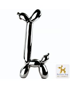 Balloon Dog Longneck Jeff Koons Chrome