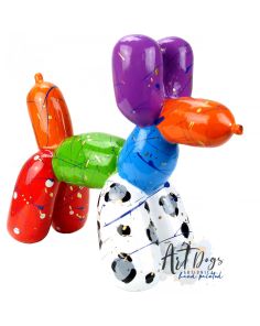 Balloon Dog beeld hond beschilderd Jeff Koons Art Unica Artists