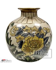 Bolle vaas Art Nouveau Jugendstil Art Unica