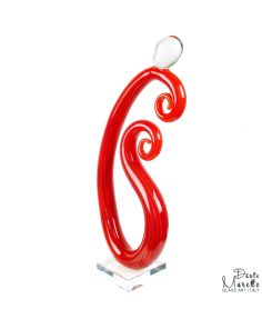 Both of Us glassculptuur Unica Dante Maretto