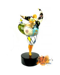 Charlotta Art Diva Dikke Dame beeldje X-Large 40cm