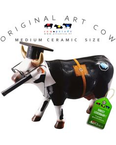 Art Cow Koeienbeeldje keramiek Cow Doutura Art Unica