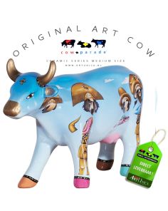 Cowgareiros koebeeldje keramiek